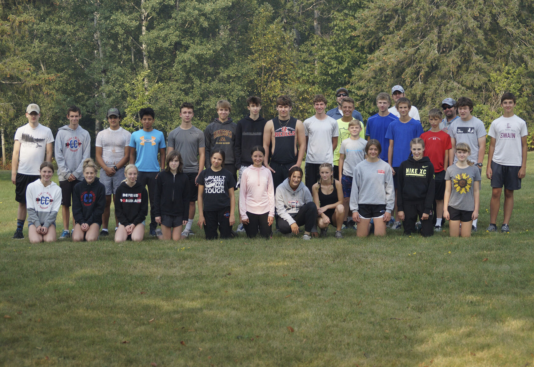 2021 Cross Country team